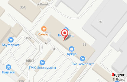 Центр Строительного Сервиса в Автозаводском районе на карте