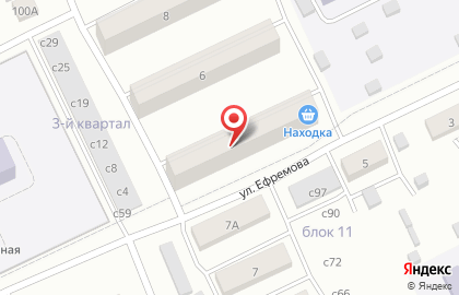 втб 24, пао на улице Ефремова на карте