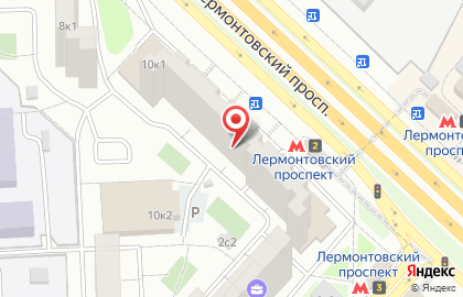 Альфа-банк на Лермонтовском проспекте на карте