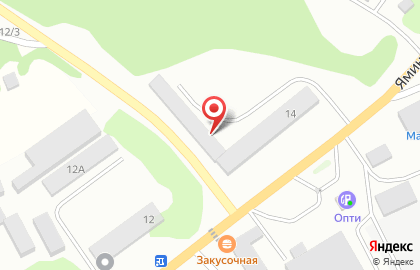 Центр авторазбора и продажи автозапчастей Алтеза в Барнауле на карте