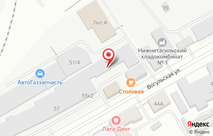 Магазин низких цен Светофор в Екатеринбурге на карте