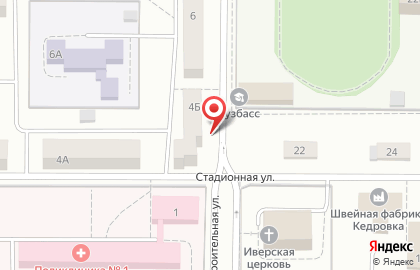 Аптеки Кузбасса, ОАО на Стадионной улице на карте