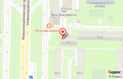 Магазин разливного пива Лит.Ра на Новоизмайловском проспекте на карте