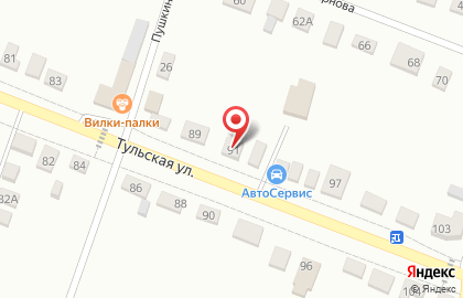 ТЦ Талисман на Тульской улице на карте