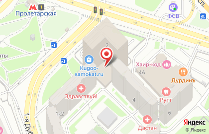 Московская циклевочная компания на карте