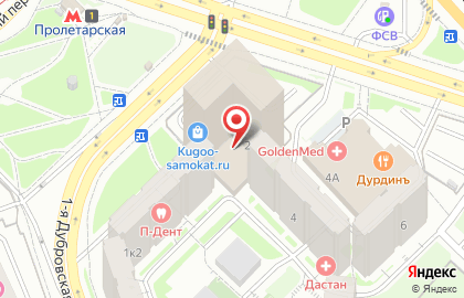 Визовый центр Visa DA на карте