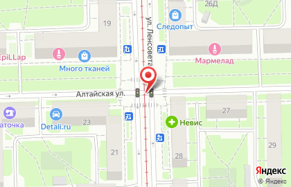 Единый центр СРО на Алтайской улице на карте