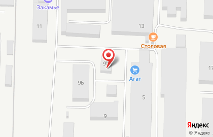 Столовая в Казани на карте