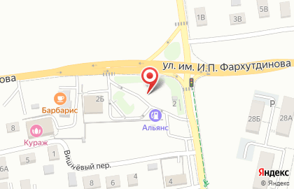 АЗС Альянс на 1-ой Октябрьской улице на карте