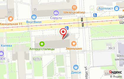 Столичные аптеки, ОАО на Преображенской площади на карте