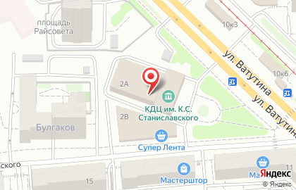 Кураж на улице Котовского на карте