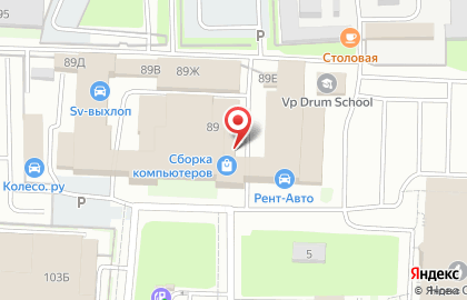 Компания по продаже контрактных автозапчастей ДостАвто в Приморском районе на карте