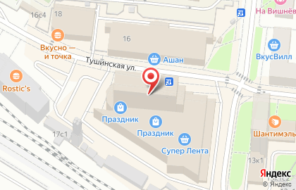 Центр государственных услуг Мои документы на Тушинской улице на карте