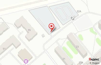 Автостоянка в Иваново на карте