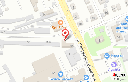 Автомойка в Уфе на карте