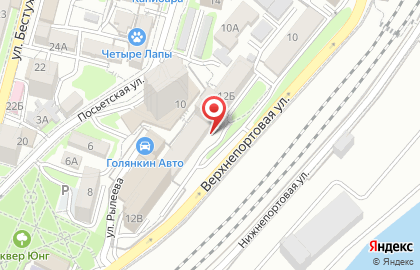 Главное управление обустройства войск на карте