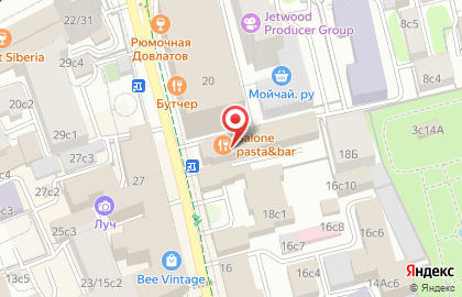 ССК, ГК в Тверском районе на карте