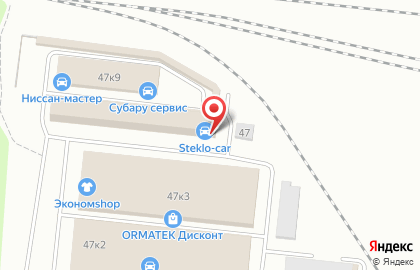 Автосервис Стекло-Кар54 на карте