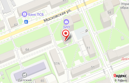 Компания Актив на Московской улице на карте