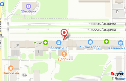Магазин мяса и домашних полуфабрикатов на проспекте Гагарина на карте