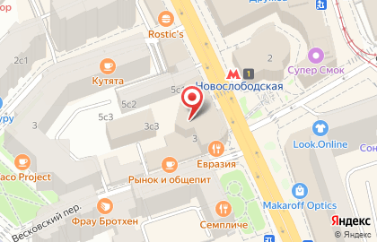 Агентство недвижимости Владис в Москве на карте