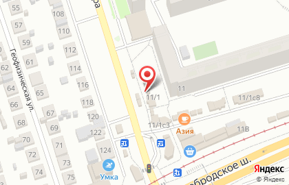 Аптека Озерки в Новосибирске на карте
