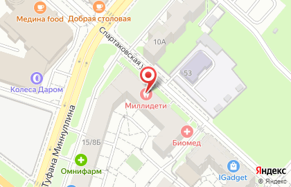 Уют, ТСЖ на улице Туфана Миннуллина на карте