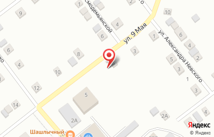 Продуктовый магазин в Екатеринбурге на карте