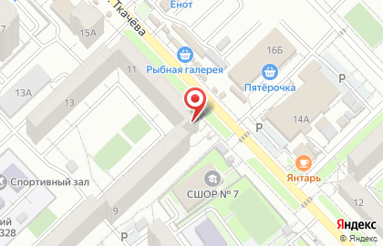 Магазин рыболовных принадлежностей Клёвый в Центральном районе на карте