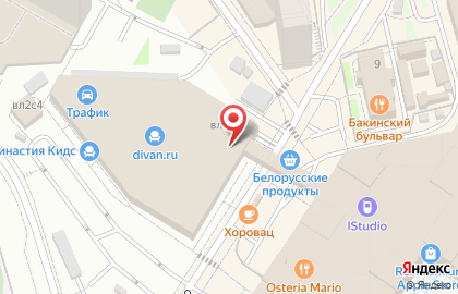 Мебельная компания Е1 в Шараповском проезде на карте