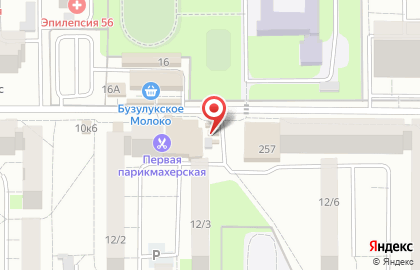 Киоск по продаже хлебобулочных изделий в Промышленном районе на карте