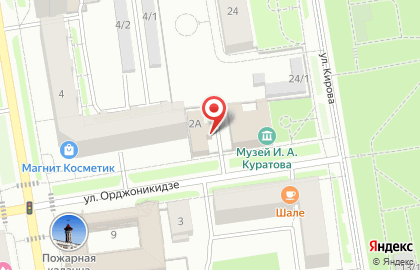 Управление по реставрации объектов культурного наследия и ремонту учреждений культуры на карте