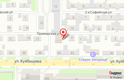 Сомакс на Приморской улице на карте