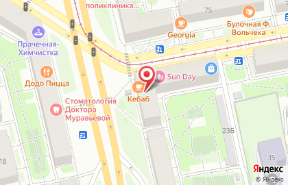 Солнышко на Наличной улице на карте