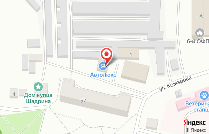 Компания грузоперевозок в Краснотурьинске на карте