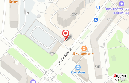 Автостоянка в Перми на карте