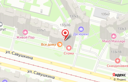Парикмахерская Стриж на карте