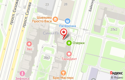 Автошкола АвтоБэст на Комендантском проспекте на карте