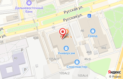 Банкомат Банк ВТБ24, филиал в г. Владивостоке в Советском районе на карте
