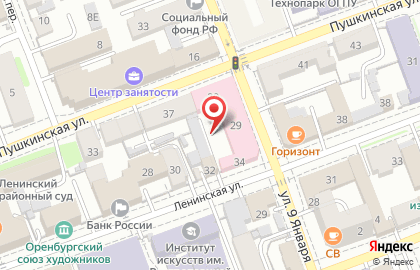 Стоматологическая поликлиника №1 на Пушкинской улице на карте