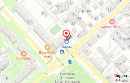 Супермаркет Караван на улице Шортанова на карте