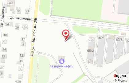Нахимов, автопарк на карте