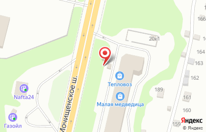 Художественно-производственное предприятие Арт-Камень на 1-м Мочищенском шоссе на карте