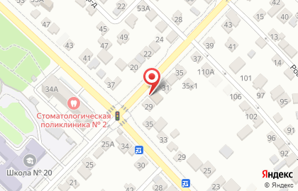 Продуктовый магазин в Ставрополе на карте
