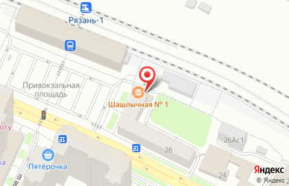 Киоск фастфудной продукции Шаурма Express на карте
