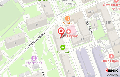 Зоомагазин ЗооСфера на Ошарской улице на карте