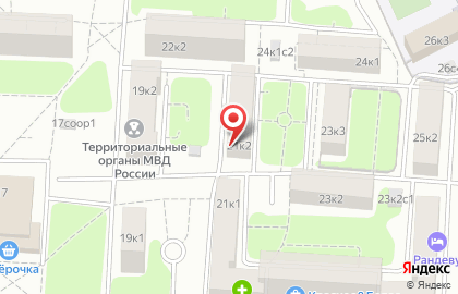 Услуги переводчика метро Кожуховская на карте