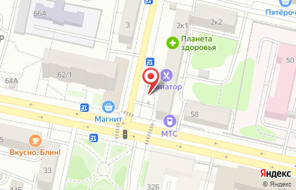 Киоск по продаже печатной продукции Тверьсоюзпечать+О на улице Зинаиды Коноплянниковой на карте