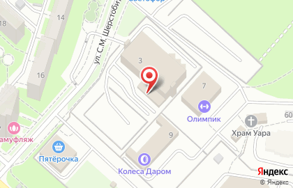 Автоцентр Автопомощь 48 в Октябрьском районе на карте