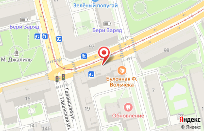 Магазин выпечки в Василеостровском районе на карте